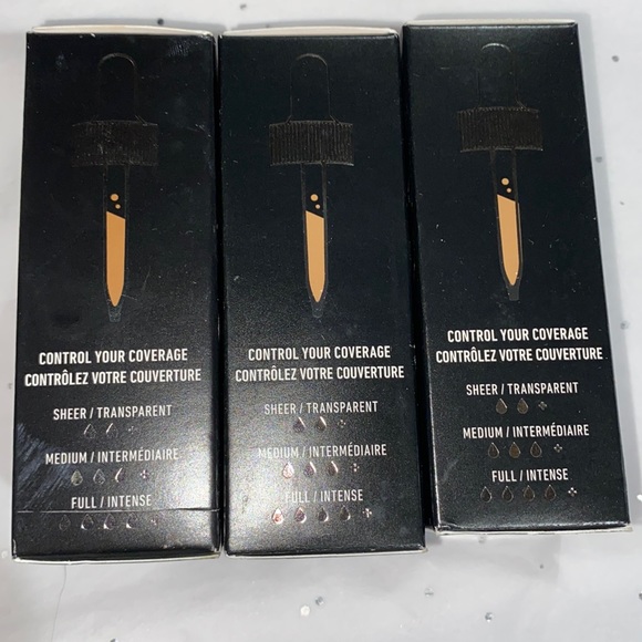 3 NYX Professional Makeup Total Control Pro Drop Foundation DEEP EBONY TCPDF25 - Picture 4 of 7